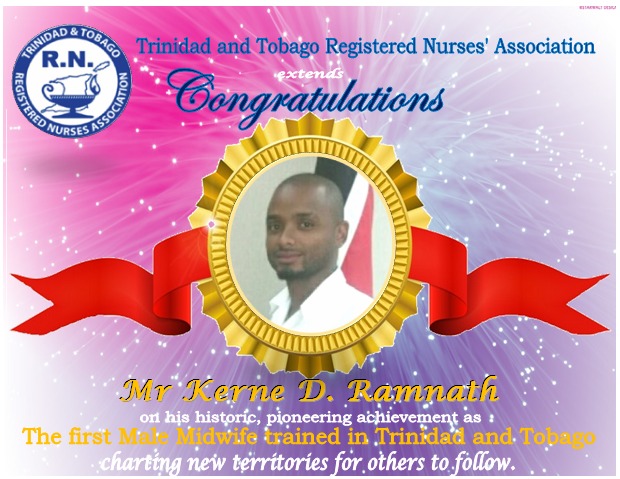  TTRNA Congratulates Mr. Kerne Ramnath