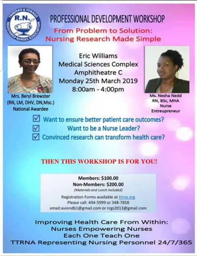 Professional Workshop 25 March 2019