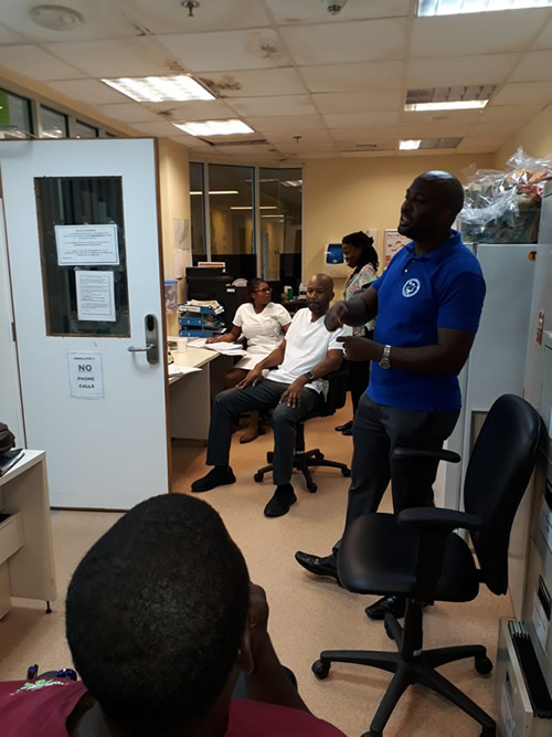 TTRNA 5 day Marathon meetings and action to address Nurses issues in Tobago pic1